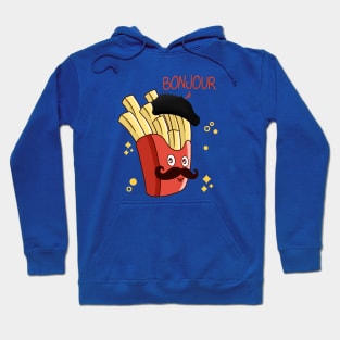 Bonjour French Fries Hoodie